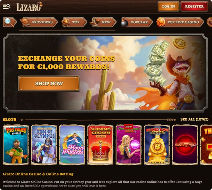 Experience the Thrill of Lizaro Casino in the UK with Exclusive Offers